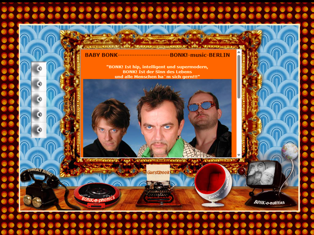 Flash-Webseite Babybonk